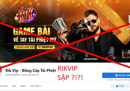 Game bài RikVip bị đánh sập – Người chơi nên làm gì?