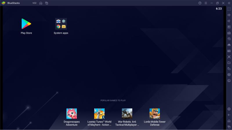 Hoàn tất quá trình tải Android Bluestack