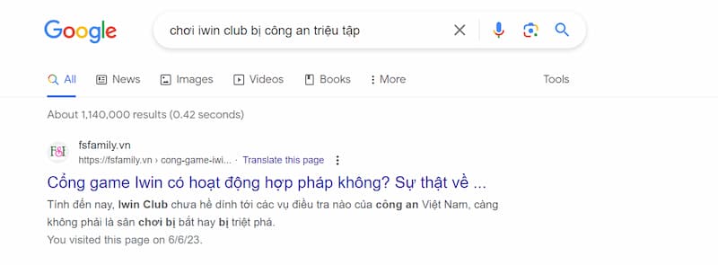 chơi iwin club bị công an triệu tập
