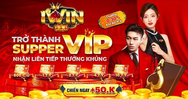 Nâng cấp VIP nhận code iWin liền tay
